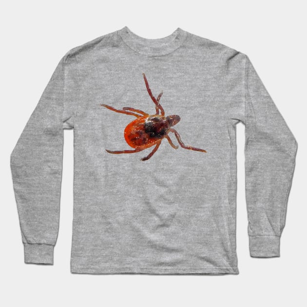 Deer Tick Black-Legged Eastern Long Sleeve T-Shirt by Griffelkinn